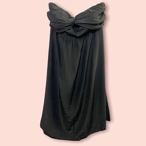 Black Strapless Dress LIMITED